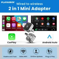 Wireless Android Auto Dongle Wireless CarPlay Adapter 2in1 AI Smart Box Car Intelligent Systems For Renault Skoda Hyundai Dacia