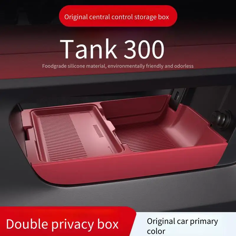 

Suitable for 2024-25 Tank 300 central control lower storage box, car interior supplies, modification accessories