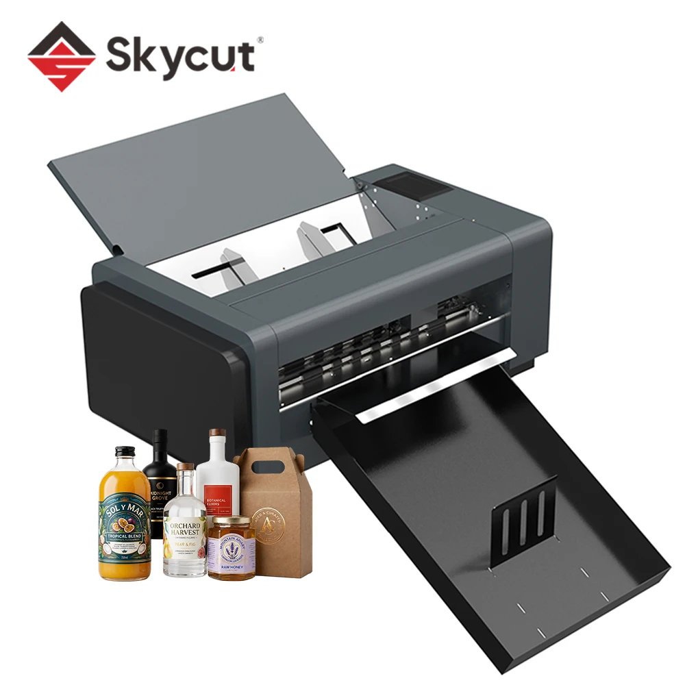 Skycut A3MAX4PRO Servo Adhesive Sticker Digital Die Cutting Machines Auto Feeding Sheet A3 A4 Label Kiss Cut Die Cut with Camera