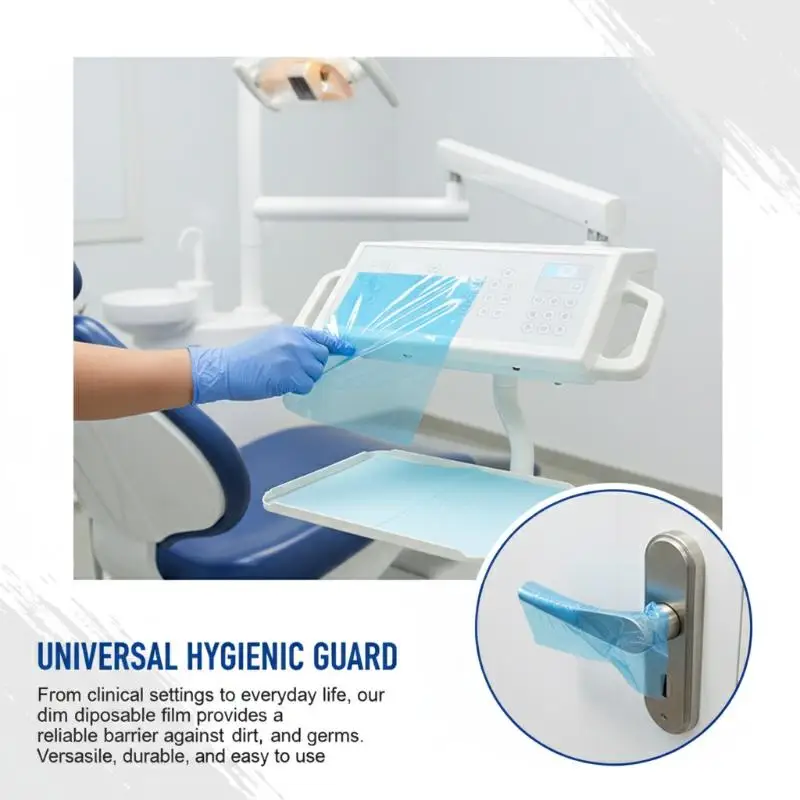 Disposable Toilet Seat Pads Roll Protective Film Waterproof Hygiene Barrier view 6