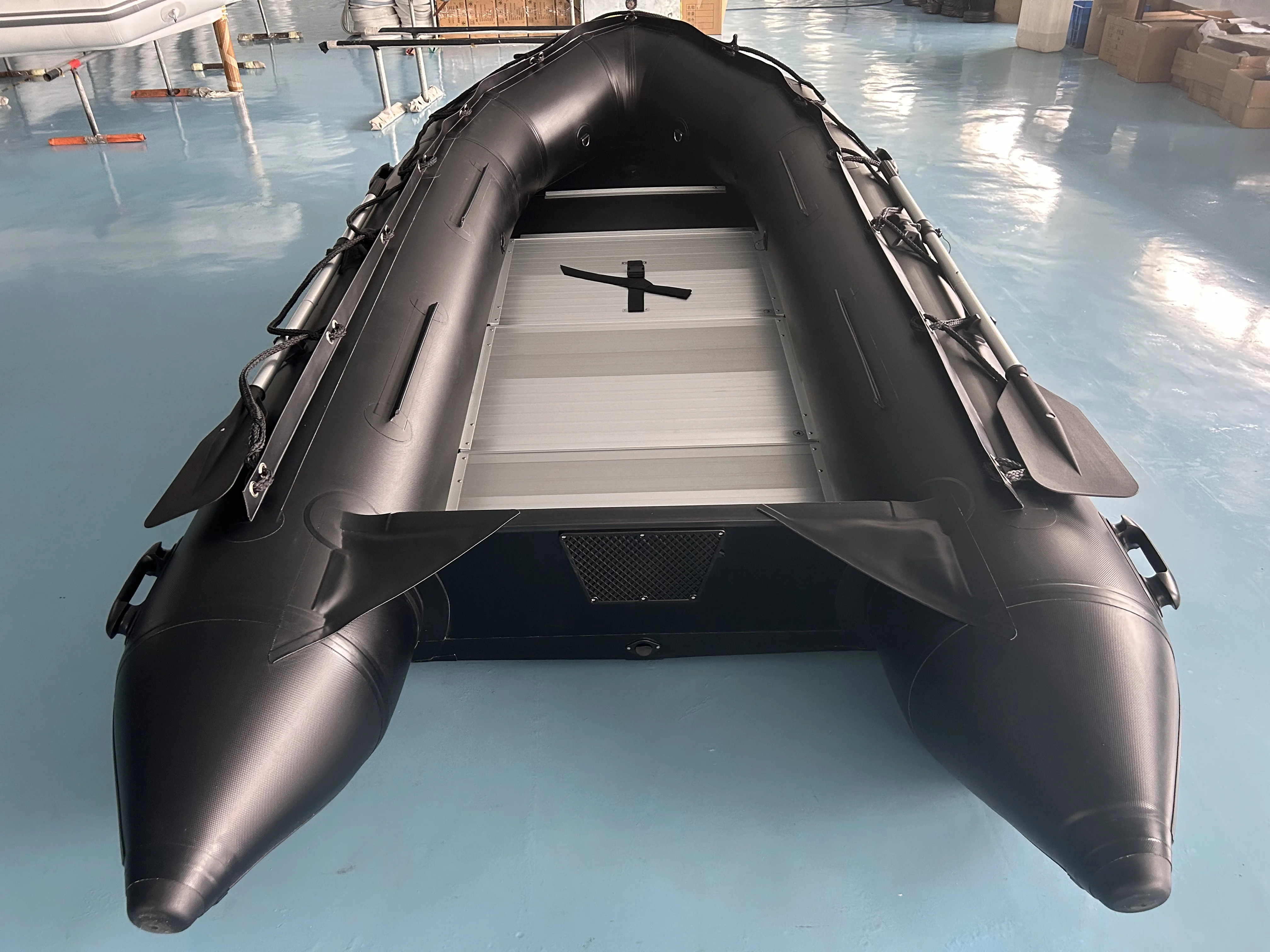 CE في الهواء الطلق المفضلة هيبالون زورق نفخ PVC قارب التجديف قوارب قابلة للنفخ #6