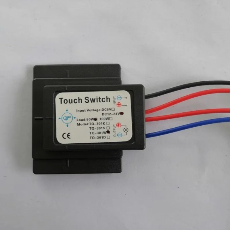 

TQ-301W Умное зеркало для ванной комнаты с сенсорным освещением и бесступенчатым затемнением, стеклянный сенсорный модуль 12 В/24 В