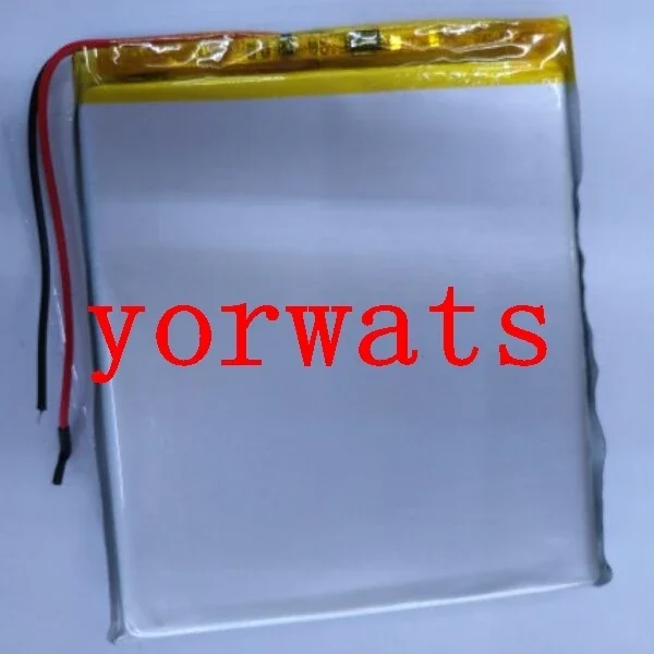 بطارية ليثيوم أيون بوليمر 3.7 فولت جديدة ساخنة قابلة لإعادة الشحن 487285 507283   باد ميد كمبيوتر لوحي 7 بوصة