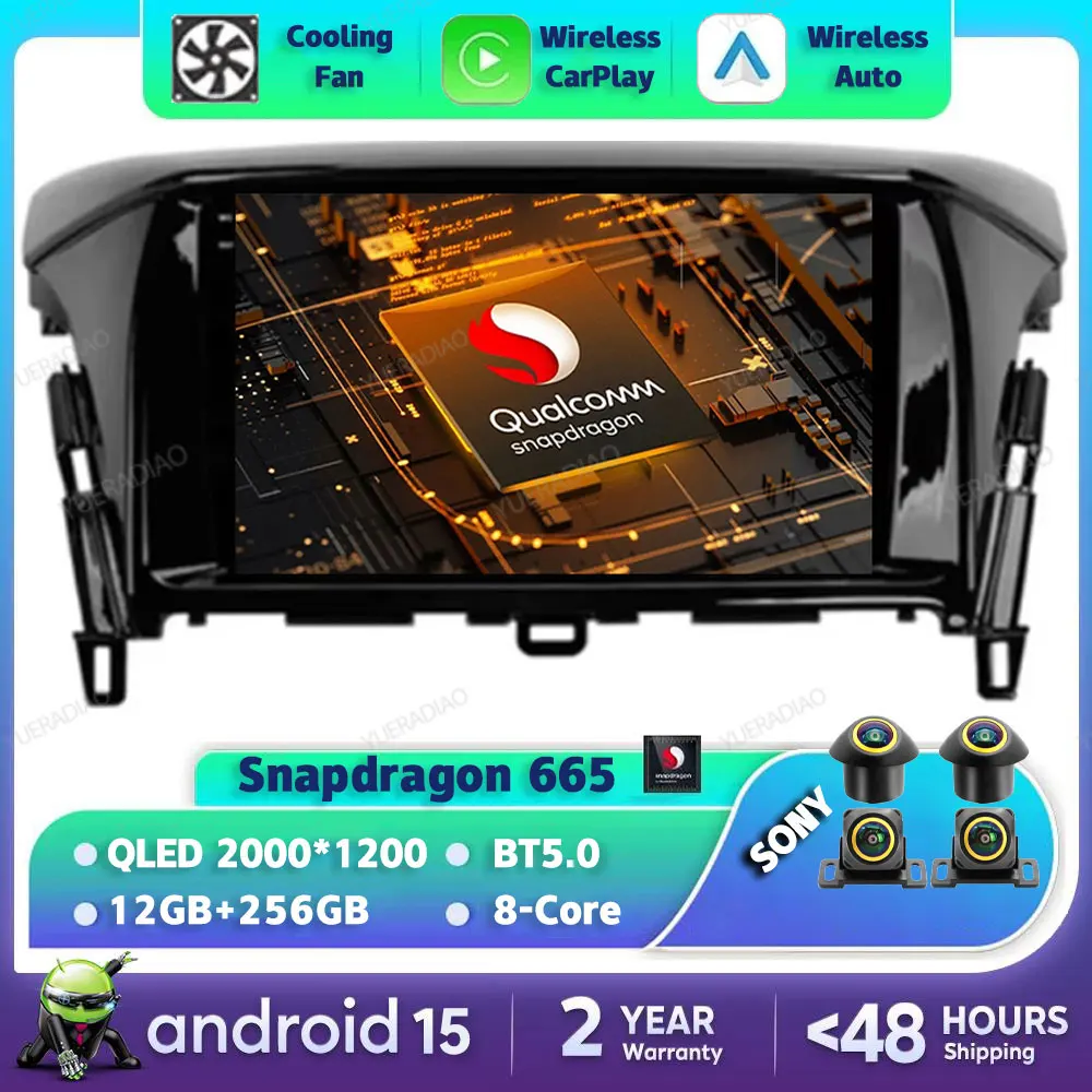 

Android 15 Car Radio For Mitsubishi Eclipse Cross 2018 - 2020 Multimedia Stereo Video Player 2DIN GPS NAVI 4G WIFI BT Qualcomm