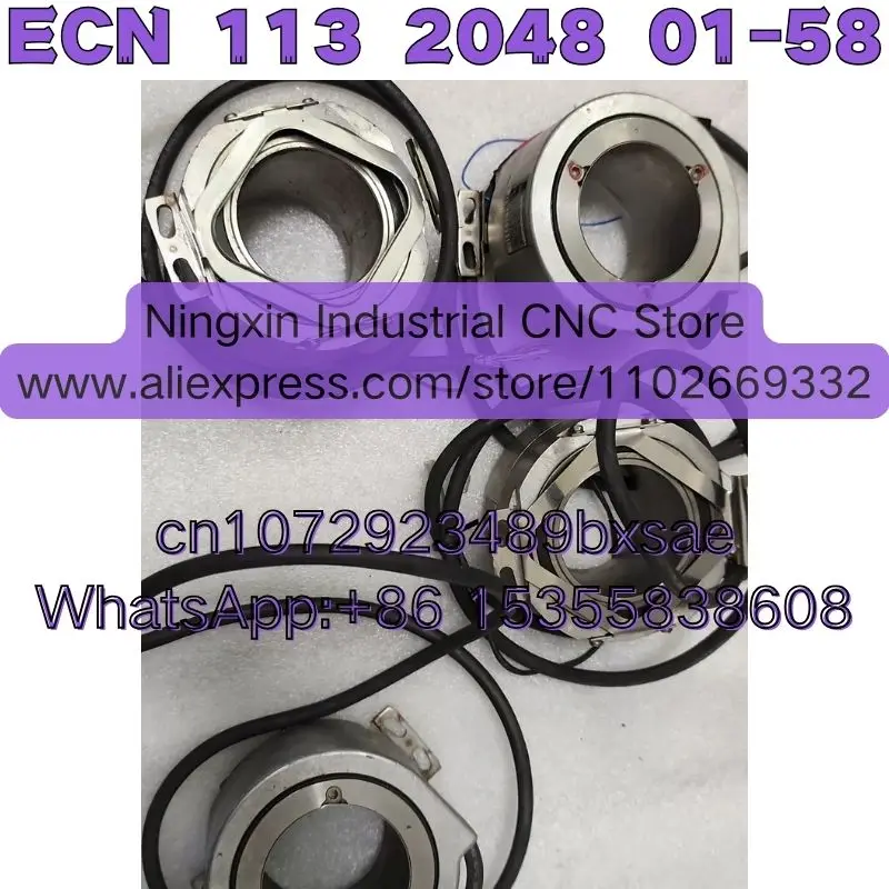 Latest Quotation Second-hand ECN 113 2048 01-58 ID 528110-02 Encoder Tested OK