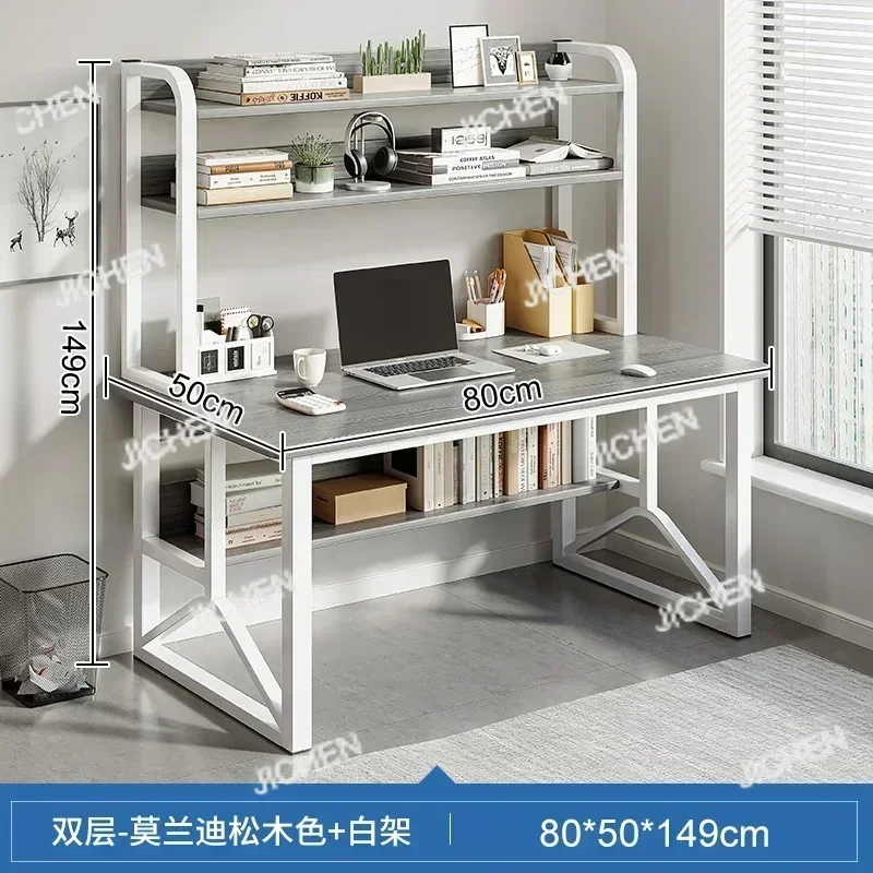 Bureaux d'ordinateur simples, bureau d'écriture à domicile, bureau de lecture, bureau d'étude pour étudiants, meubles de chambre à coucher, bureau avec étagère