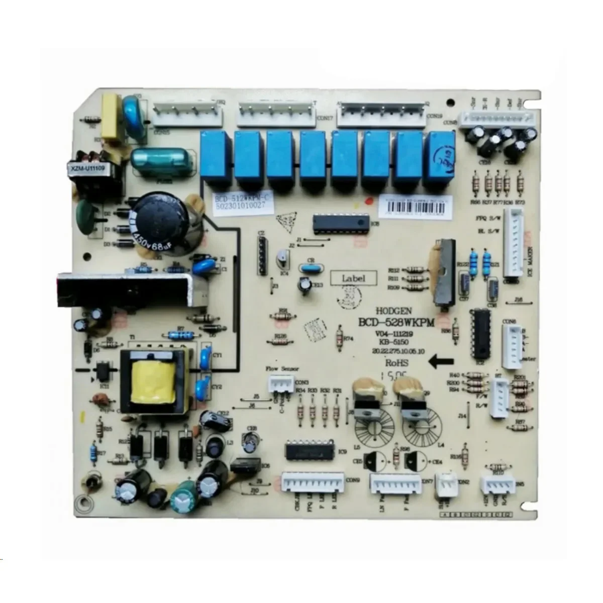 nouvelle-carte-mere-de-controle-pour-midea-bcd-512wkpm-c-bcd-528wkpm-502301010027-ul-bcd515we-a