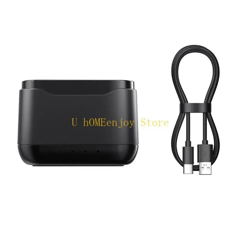 B0KF Battery Charging Dock Power Solution for 13 Black 3-slot Battery Charging Station with Rapid Performances