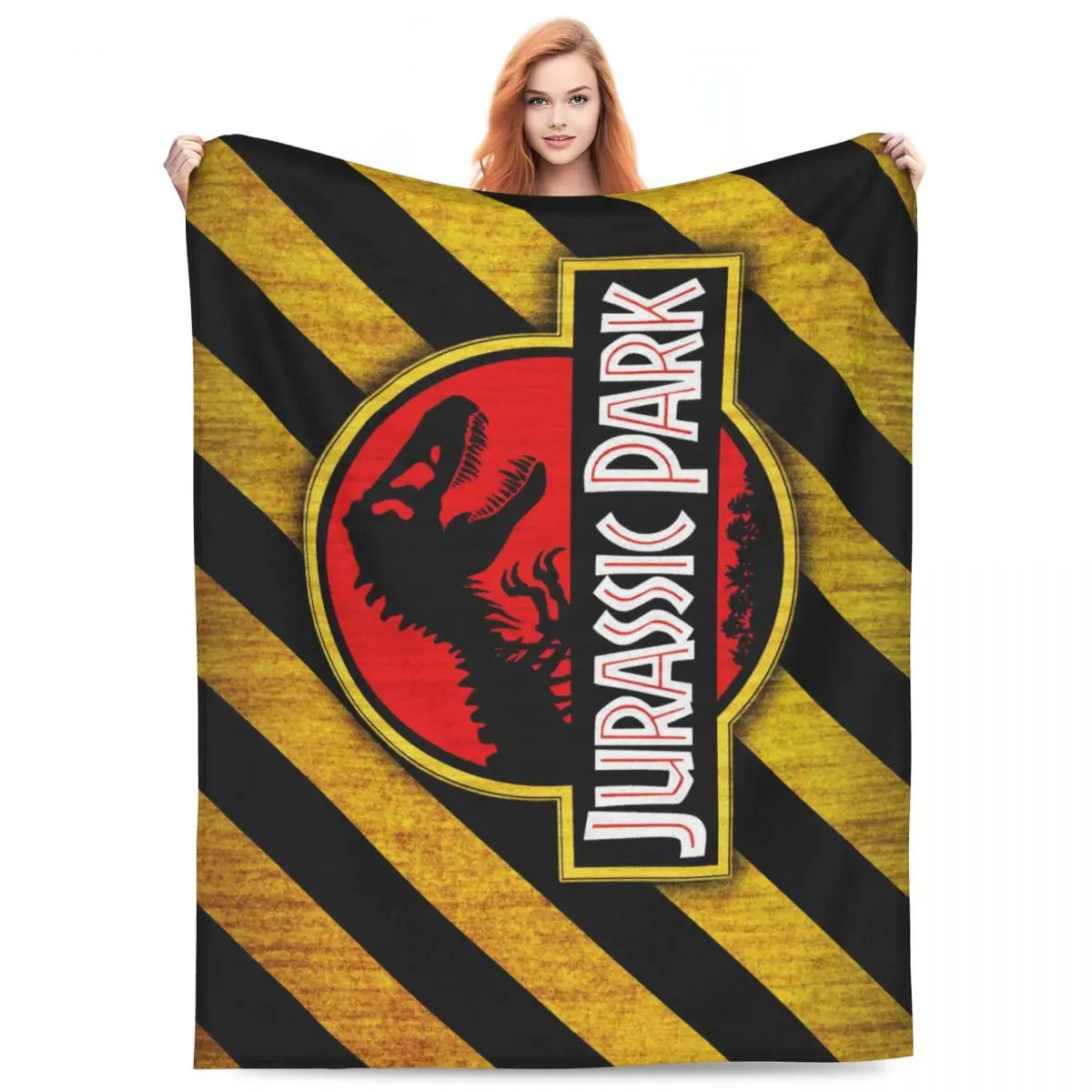 

Custom Jurassic World Park Blanket 3D Print Soft Flannel Fleece Warm Dinosaur Film Throw Blankets for Car Bedding Couch Quilt