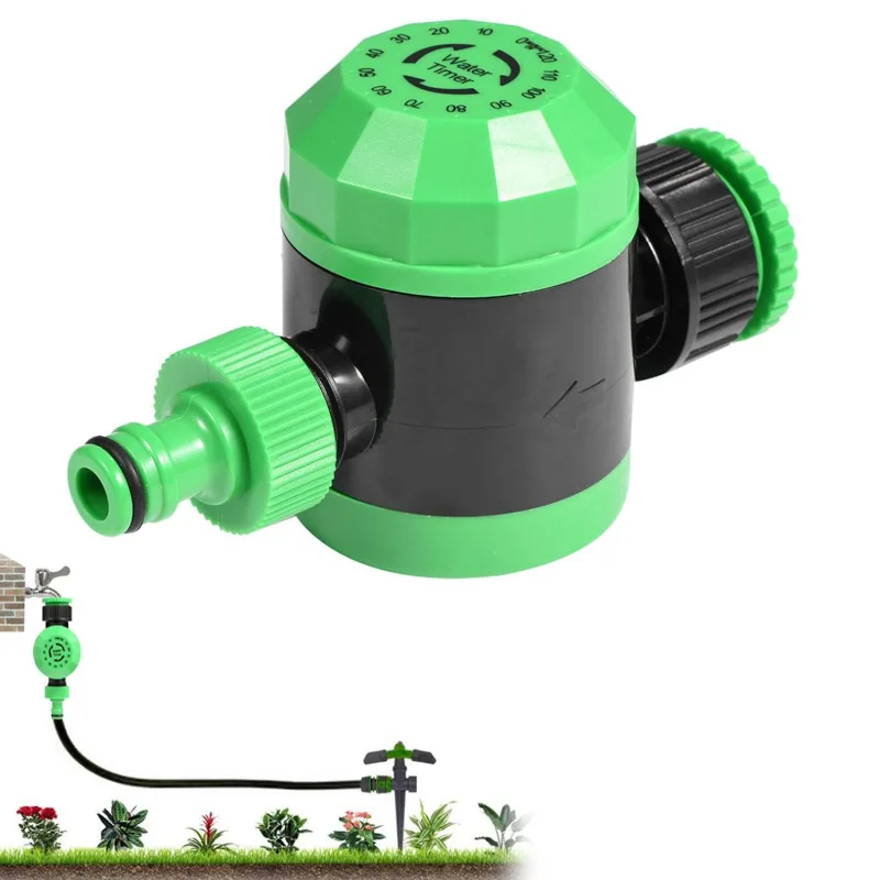 Mechanical Timer Garden Irrigation Controller Automatic Watering System for Outdoor Garden Greenhouse Plants Drip Irrigation