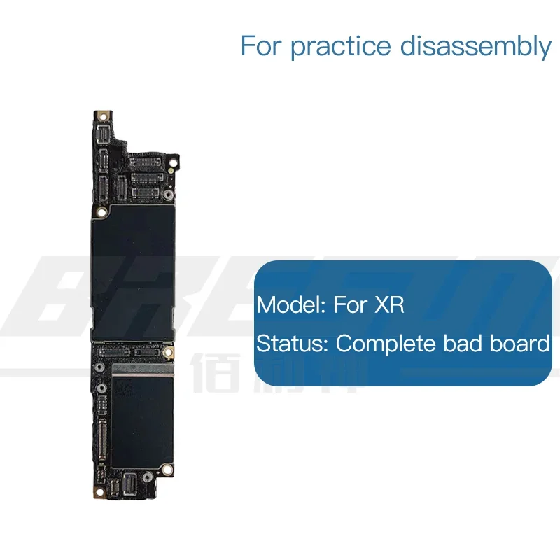 Completely Damaged Logic Motherboard for IPhone X XS XR 11 12 13 14 PRO MAX Plus SE2 Repair Engineer Motherboard Practice Tool