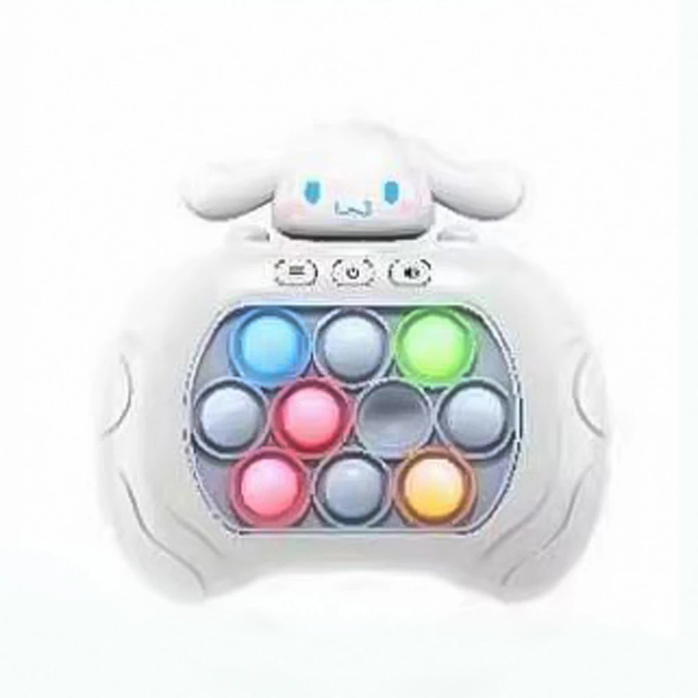 2024 Push Game Pop Electronic Pushit Pro Super Bubble Pop Game Light Push Up Antistress Fidget Toys Kid Adult Birthday Gift