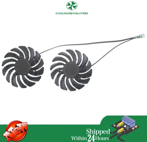 Imagen 2 del producto PLD09210B12HH 87mm DC12V 0.40A 4Pin VGA ventilador para MSI RTX 3090 3080 3070 3060 VENTUS ventilador de refrigeración de tarjetas gráficas