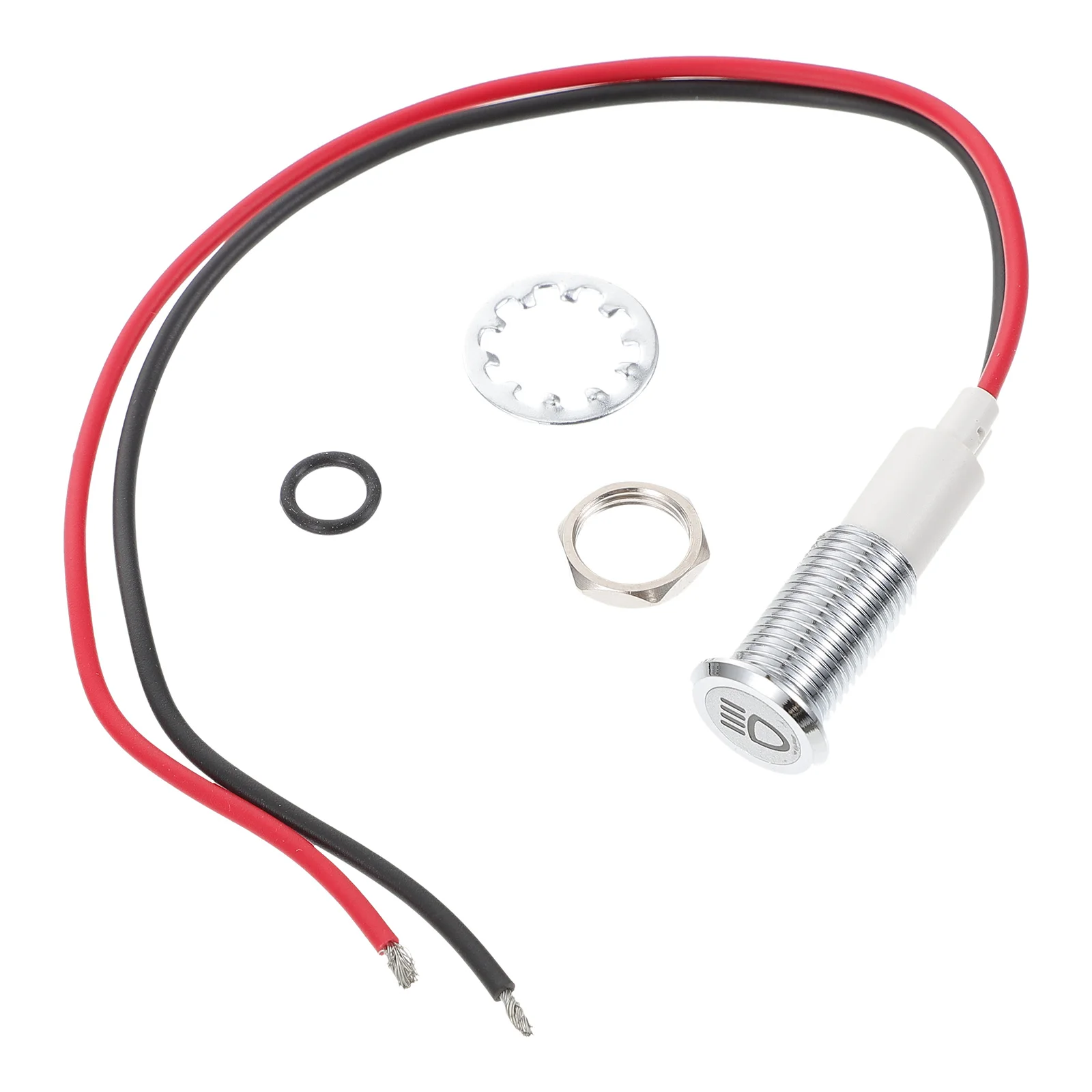 

Waterproof Led Indicator Light With Wire For Car Truck Boat Signal Lamp Warning Light Sturdy Durable Easy Install