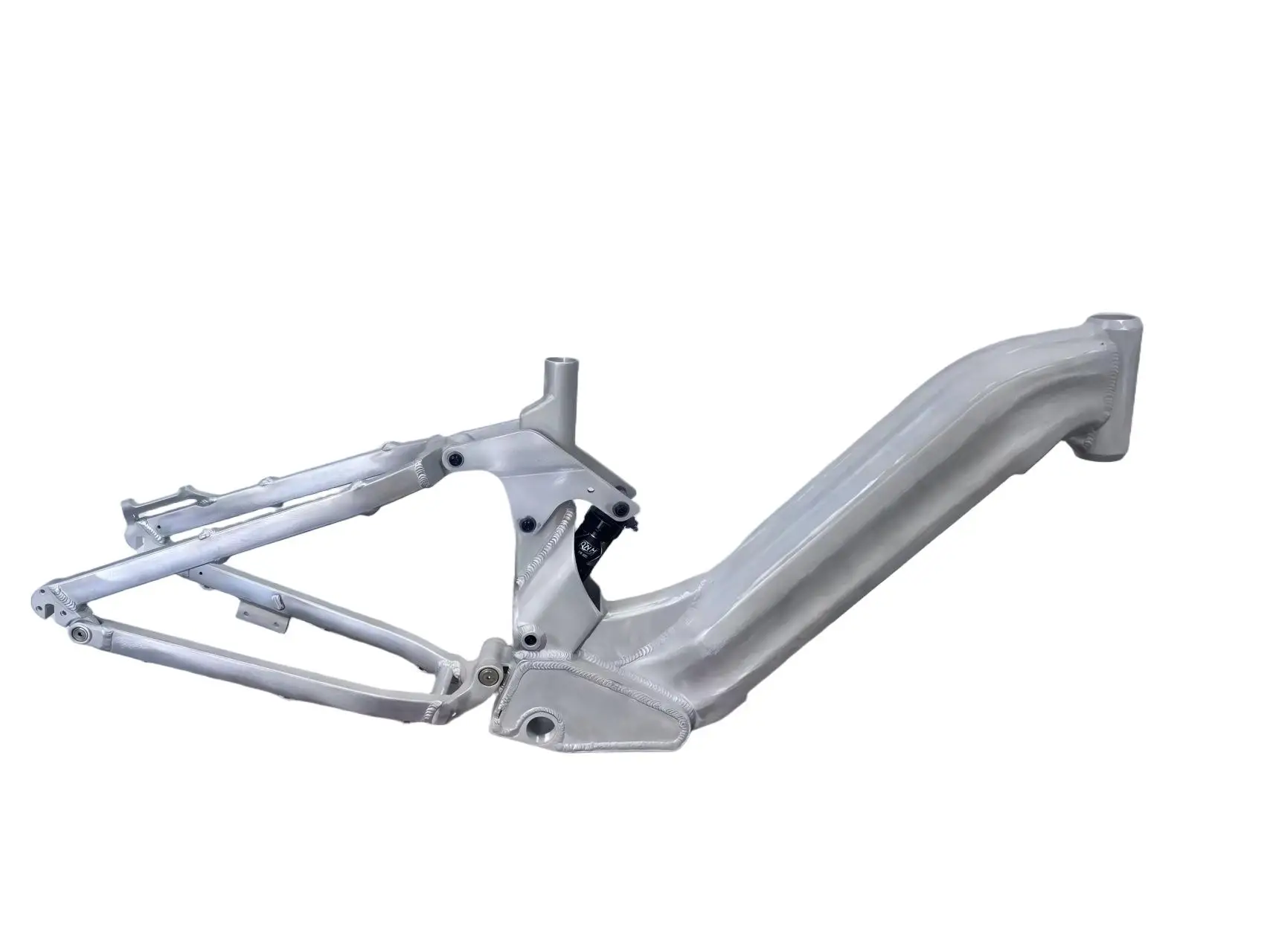 

JINXUAN Carbon Full Suspension Enduro E-Bike Frame, Post Mount 180mm for Bafang M600 Road Electric Bike