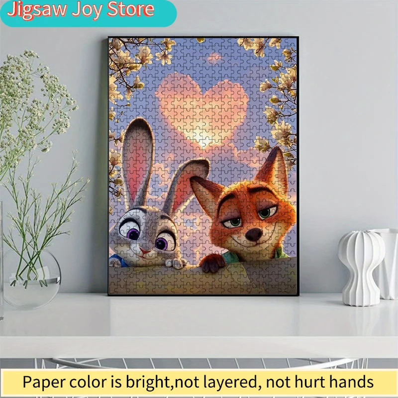 لغز زوتوبيا مناسب للبالغين والعائلات - لغز كبير وصعب بموضوع الحيوانات مع شخصيات جودي وسكراتش - سكراتش