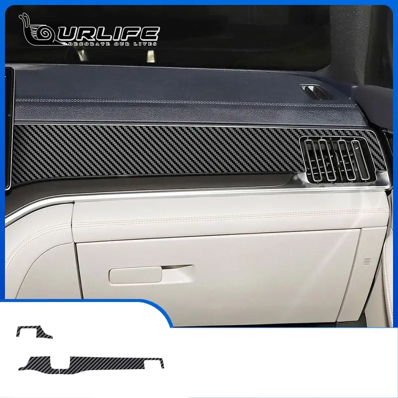 For BYD Seal U Sealion 6 Song Plus DMI 2024 Accessories New Car Carbon fiber Interior Decoration Cover Stickers Accessories - Image 11