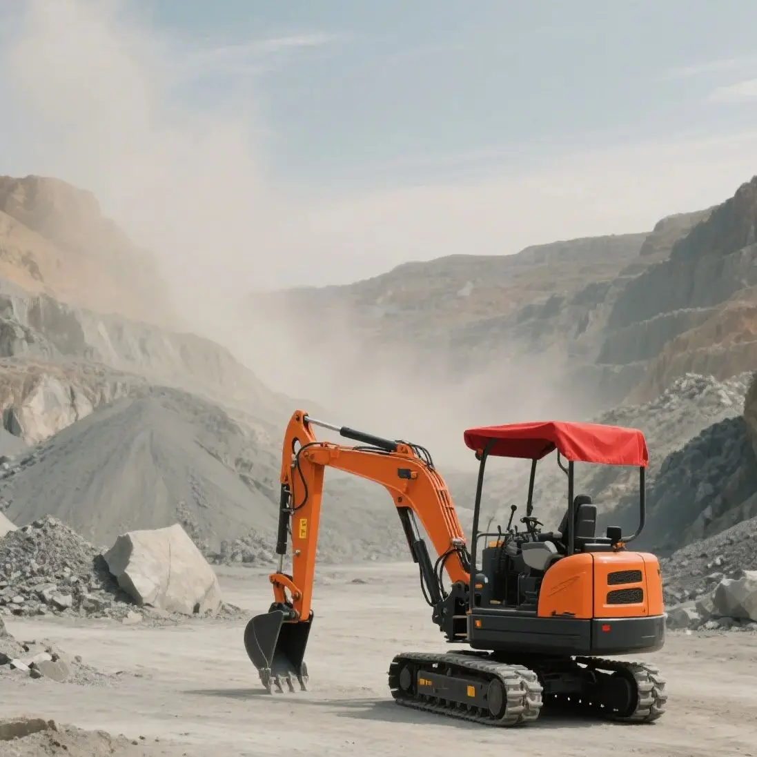 

Customized small excavators compact urban and rural construction equipment heavy-duty excavation and lifting machinery