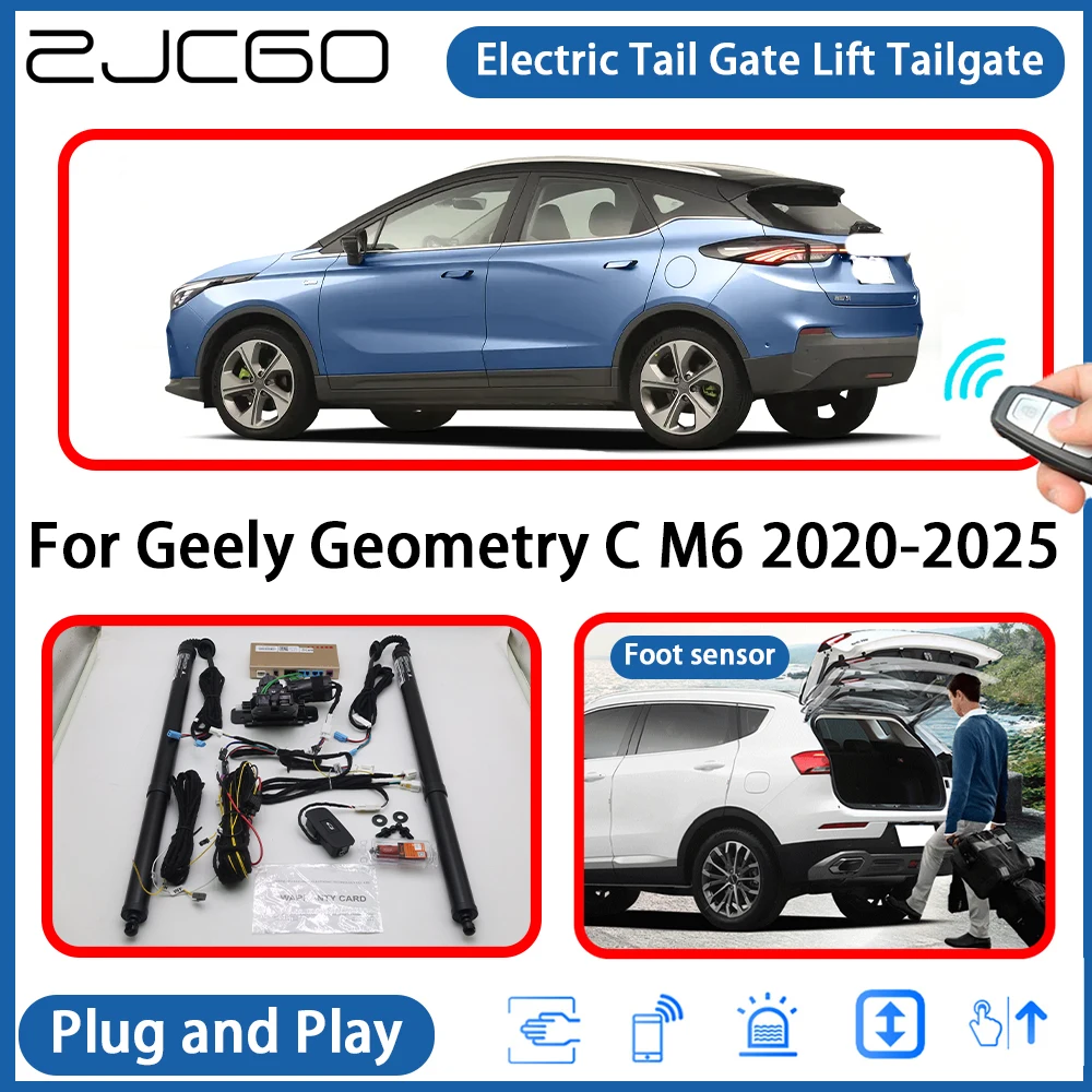 

for Geely Geometry C M6 2020-2025 Automatic Powered Tailgate Power Liftgate Electric Tail Gate Lift Assisting System