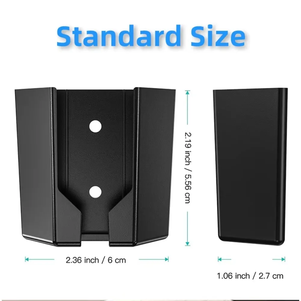 Plastic wall mount bracket for Starlink Gen2 Ethernet adapter for space saving and easy installation