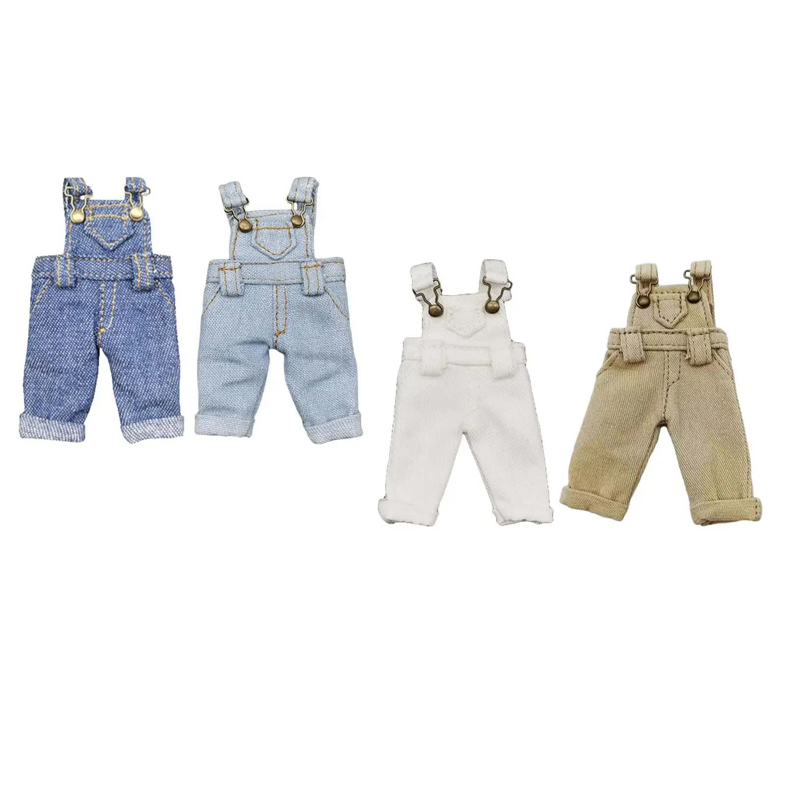 

1:12 Dolls Clothes Pants Ob11 Doll Clothes Jean for Baby Dolls Gsc DIY Dolls