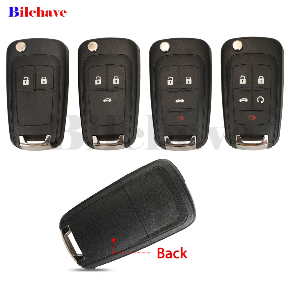

Для GMC Terrain Chevrolet Cruze Epica Lova Camaro Opel Vaushall MERIVA Insignia Astra-J Mokka Buick Flip Remote Car Key Shell