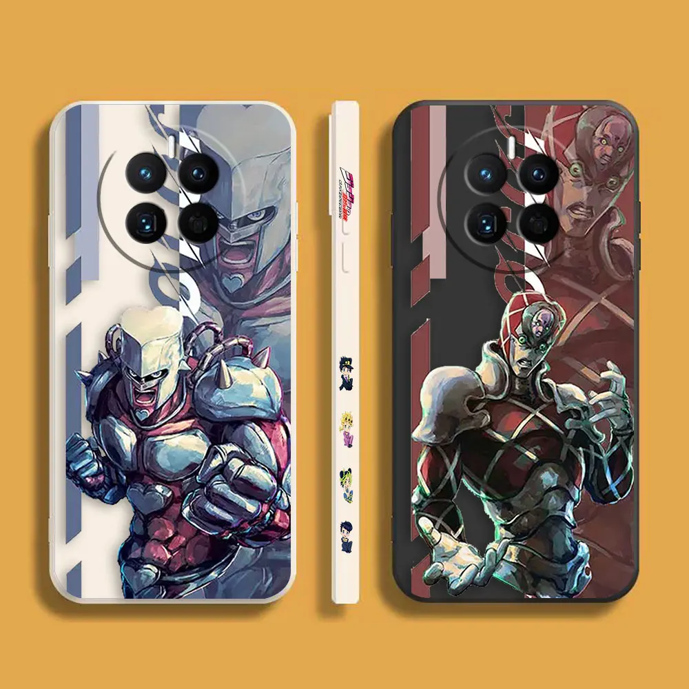 Mange JoJo's Bizarre Adventur Phone Case For Huawei MATE 10 20 20X 30 40 50 P20 P30 P40 P50 P60 PRO PLUS Colour Liquid Case