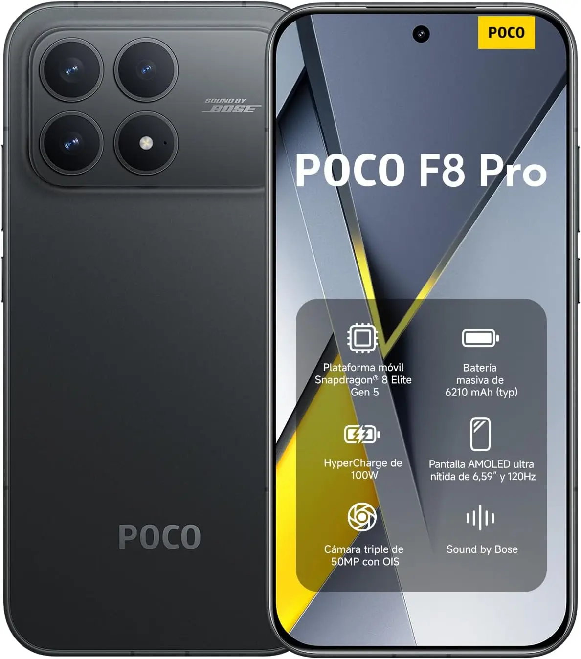 POCO F8 Pro Smartphone 256/512GB 50MP Tri-Camera With OIS 6.59
