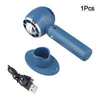 Portable Handheld Fan Air Cooler with USB Rechargeable Battery Lightweight Mini Cooling Fan for Travel and Outdoor Activities