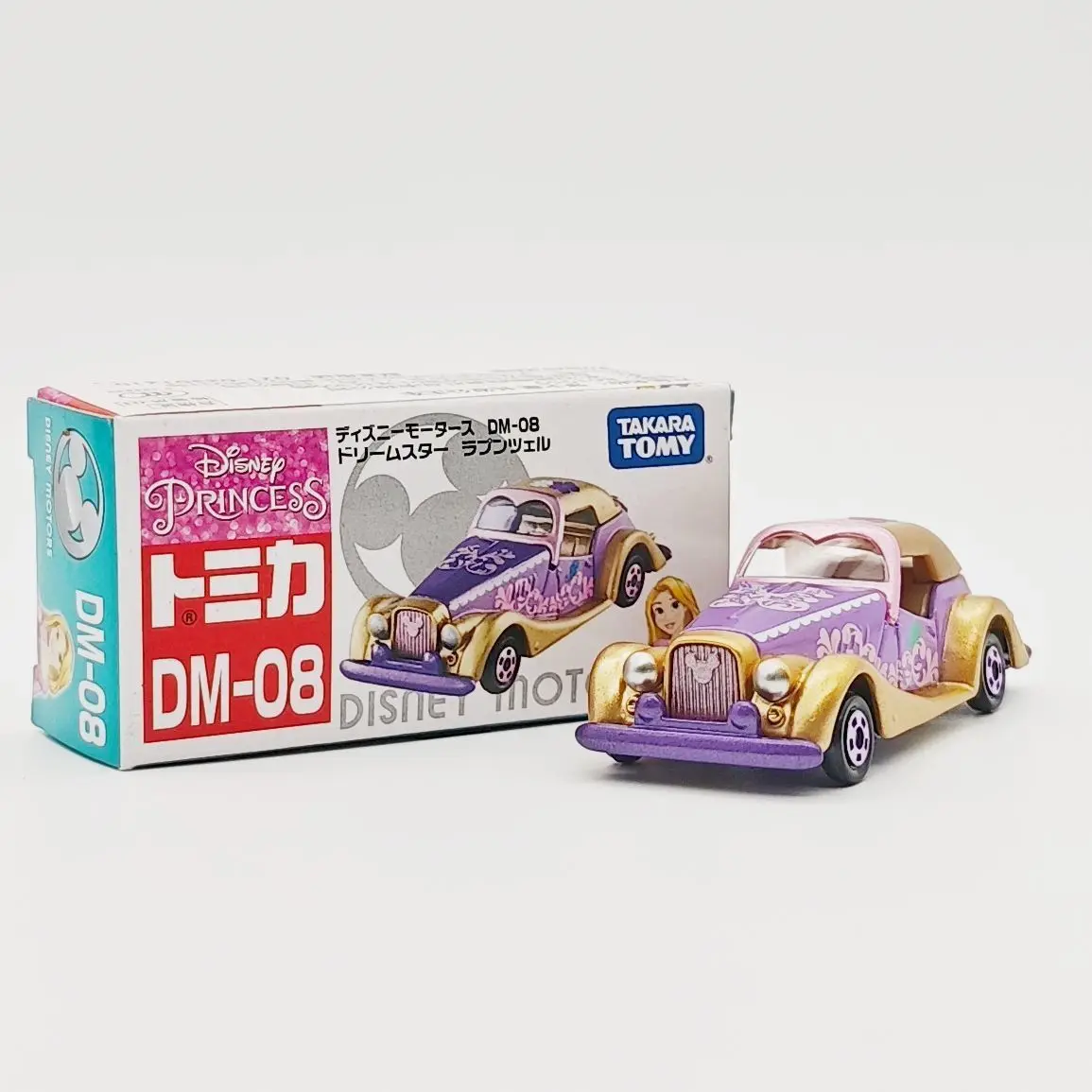 

TOMY Tomica Disney Rapunzel DM-08 Dream Star Diecast Vintage Car Model Collectible Toy Decoration
