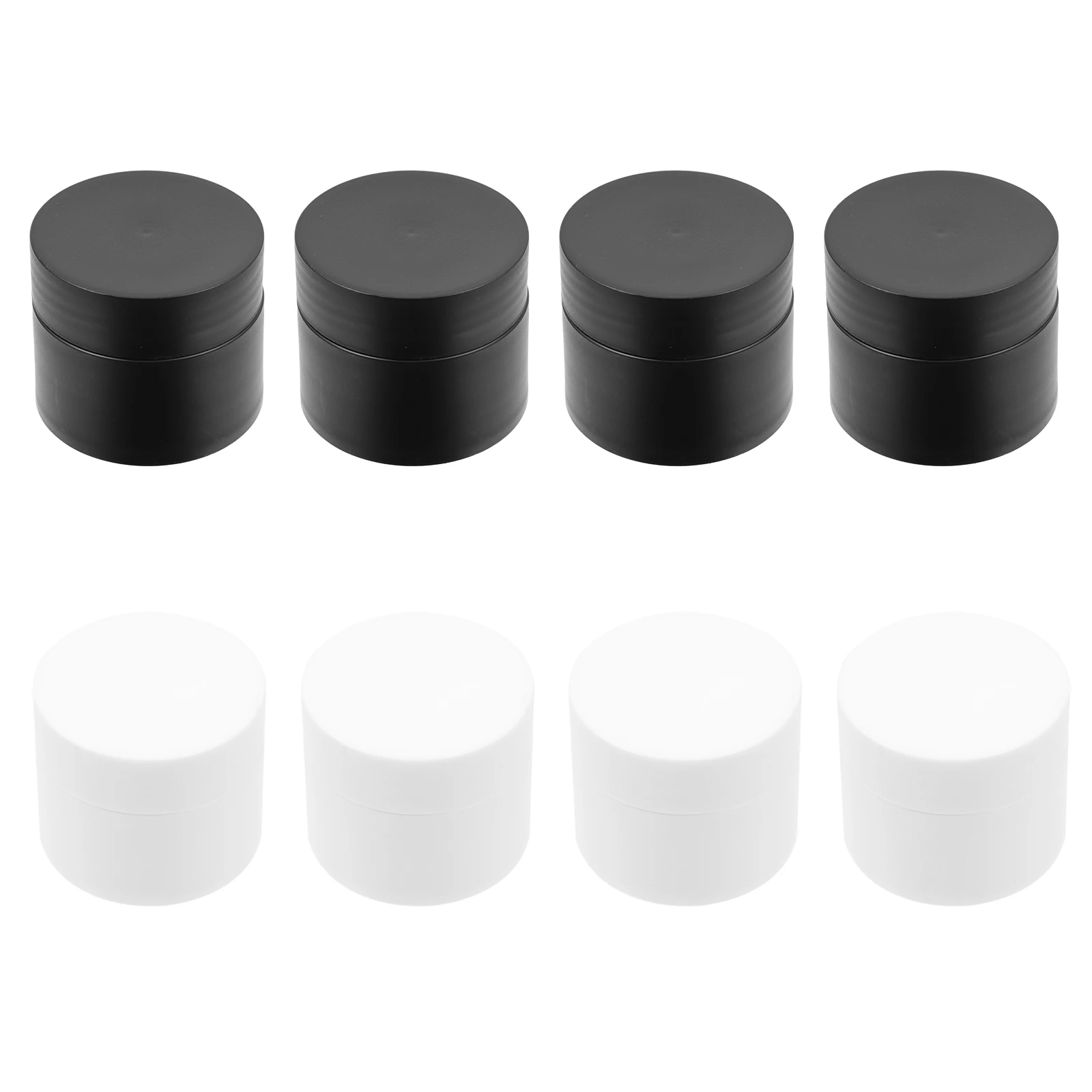 

8pcs Mask Cream Boxes Jars Empty Pp Mask Dispensing Cases Travel Storage Suitable Makeups Cream Jars Lotions Shampoo