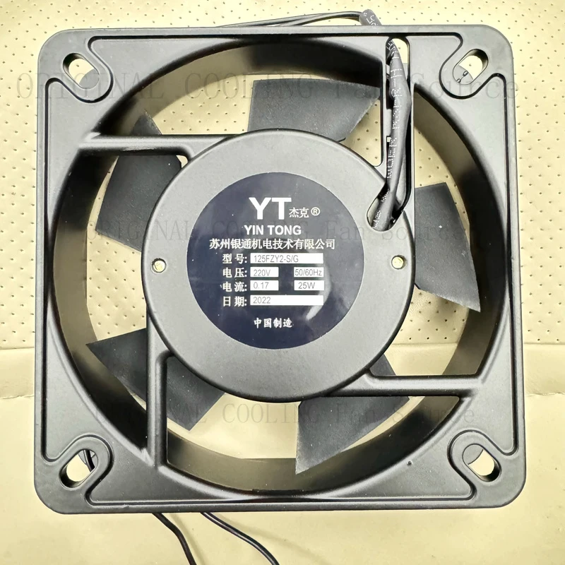 

B FOR YT 125FZY2-S/G 220V 0.17A 25W 13.5cm Cooling Fan