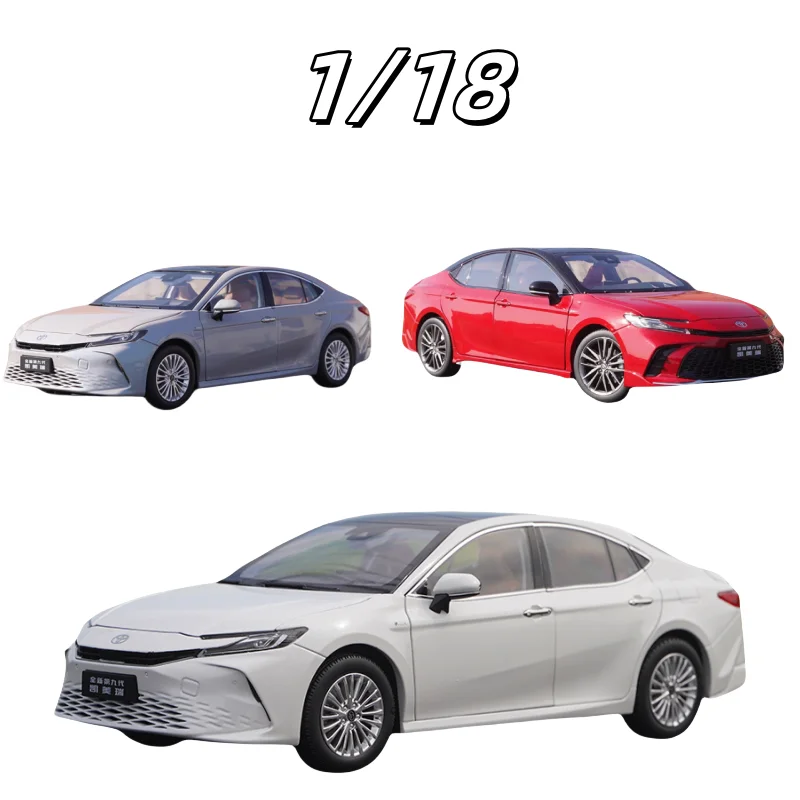 

В наличии: 1:18 совершенно новая модель автомобиля TOYOTA CAMRY 2024, литая под давлением сплава, праздничная подарочная игрушка для мальчиков, декоративный предмет для взрослых.