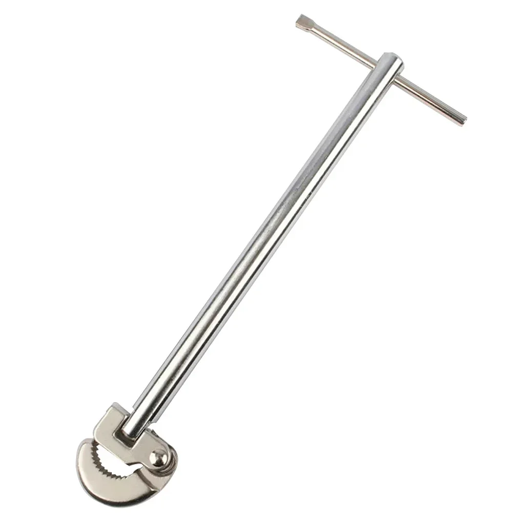 

Portable Basin Wrench Sink Bathtub 180° Rotation Basin Wrench Faucet Basin Wrench Plumbing Tool Portable Manual Accessories
