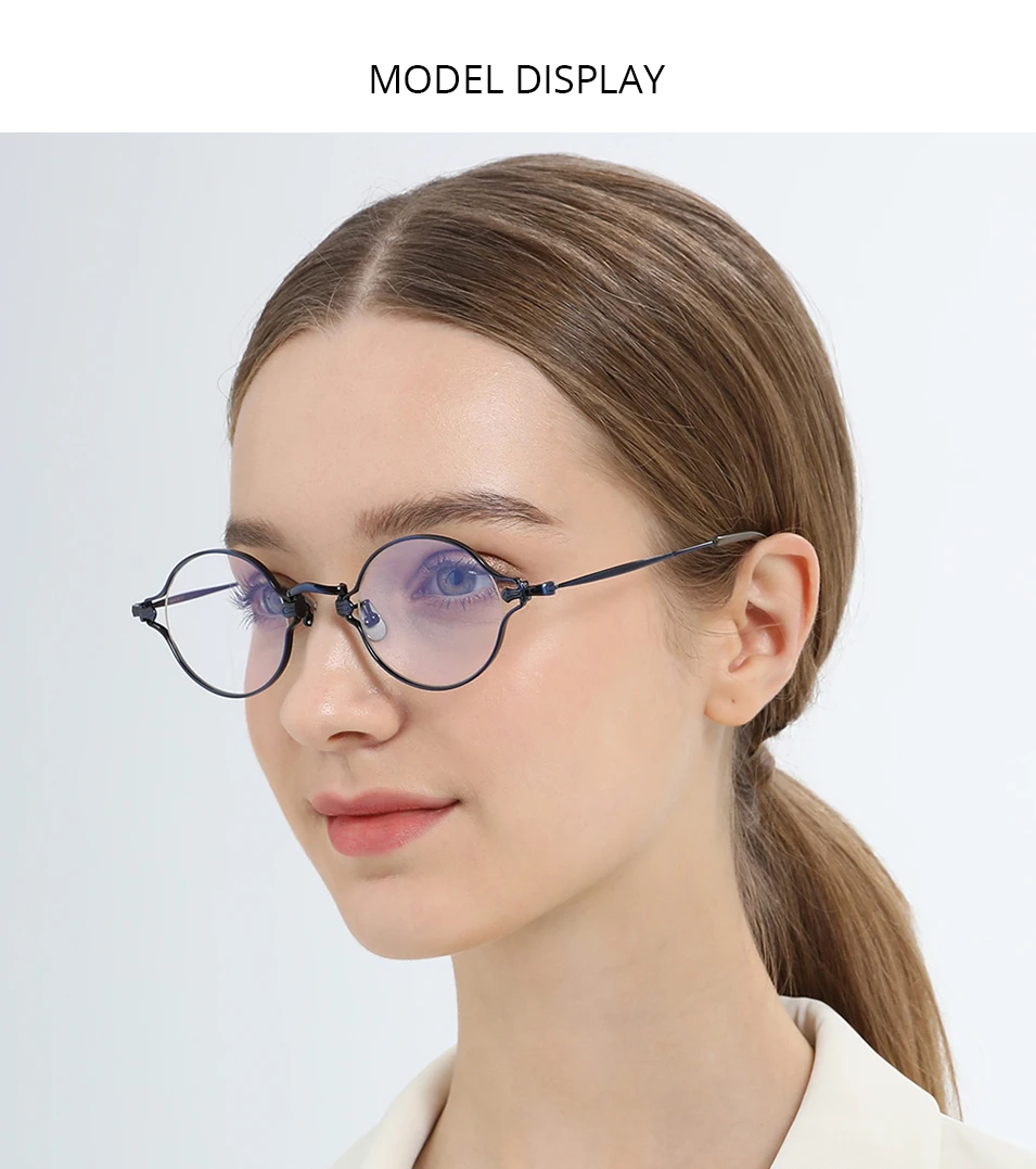FONEX Titan Brille Rahmen Männer Drand Design Retro Quadrat Brillen Frauen Vintage Japanische Brille Ultraleicht Brillen MN186 – Detail 14