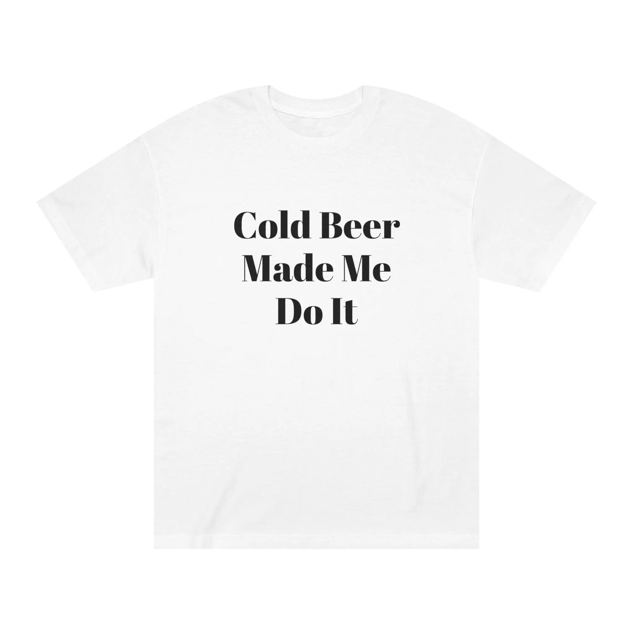 

Beer Party Text Graphics Printing Summer Luxury Brand Cotton Men's and Women's T-Shirts Short Sleeves Street Trend Fashion