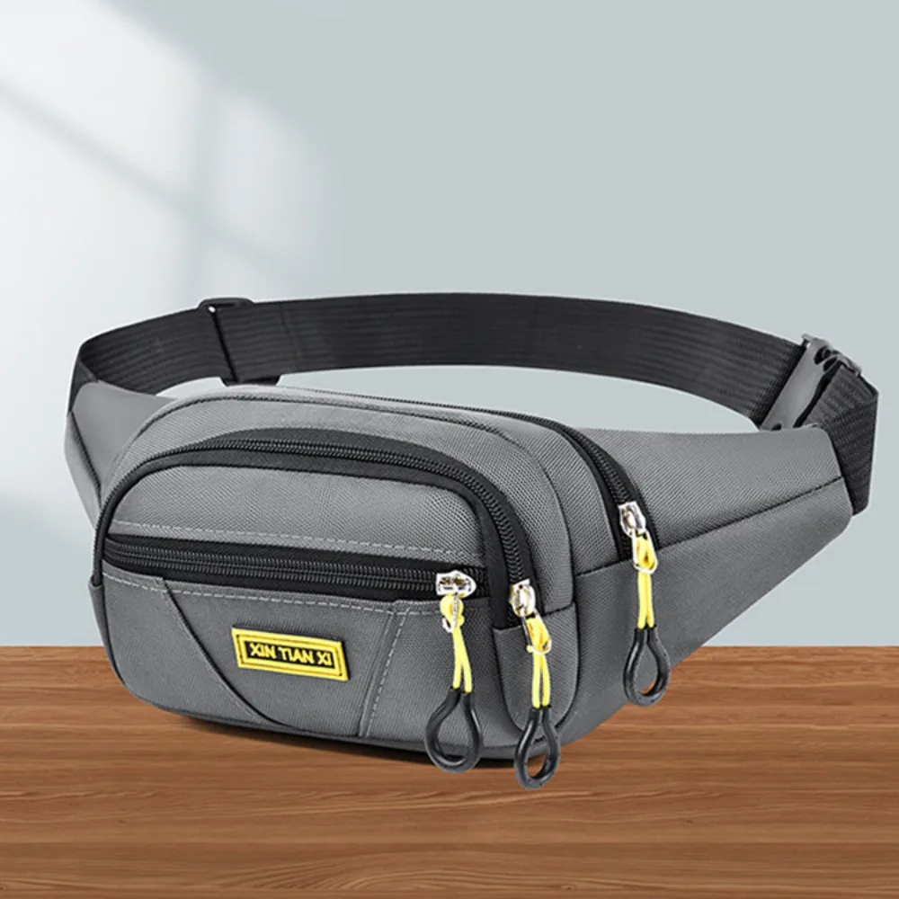Large Capacity Running Waist Bags Multi-function Lightweight Marathon Running Bag Wear-resistant Waterproof Sports Phone Bag