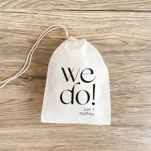 We Do! 호의 가방-결혼식 숙취 키트 가방-결혼식 호의 가방-결혼식 회복 키트-생존 키트-병 및 건강-선물 가방 