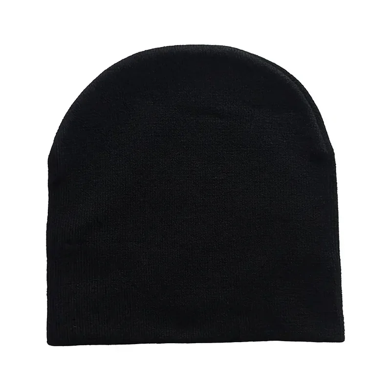 Pullover Hats Women Knitting Caps Autumn Winter Gothic Pattern Jacquard  Beanie Y2k Beanie Bonnet Warmth Women Hats Accessories