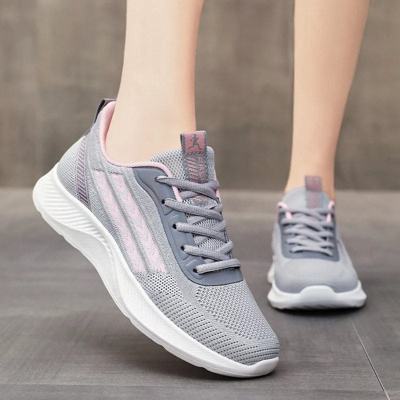 Women Running Shoes Fashion Breathable Outdoor Male Sports Shoes Sneakers Women Comfortable Athletic Footwear