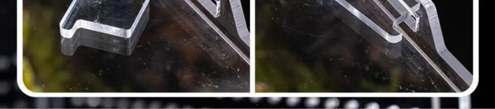 Neues Acryl-Reptiliengehäuse, ausbruchsicher, verschiedene Größen, Spinnen-Futterbehälter, transparenter Baumkäfig für kleine Haustiere wie Chamäleons – Detail 11