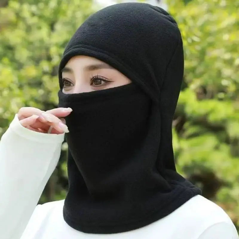 Fleece Balaclava with Integrated Coverage for Head, Face, and Neck