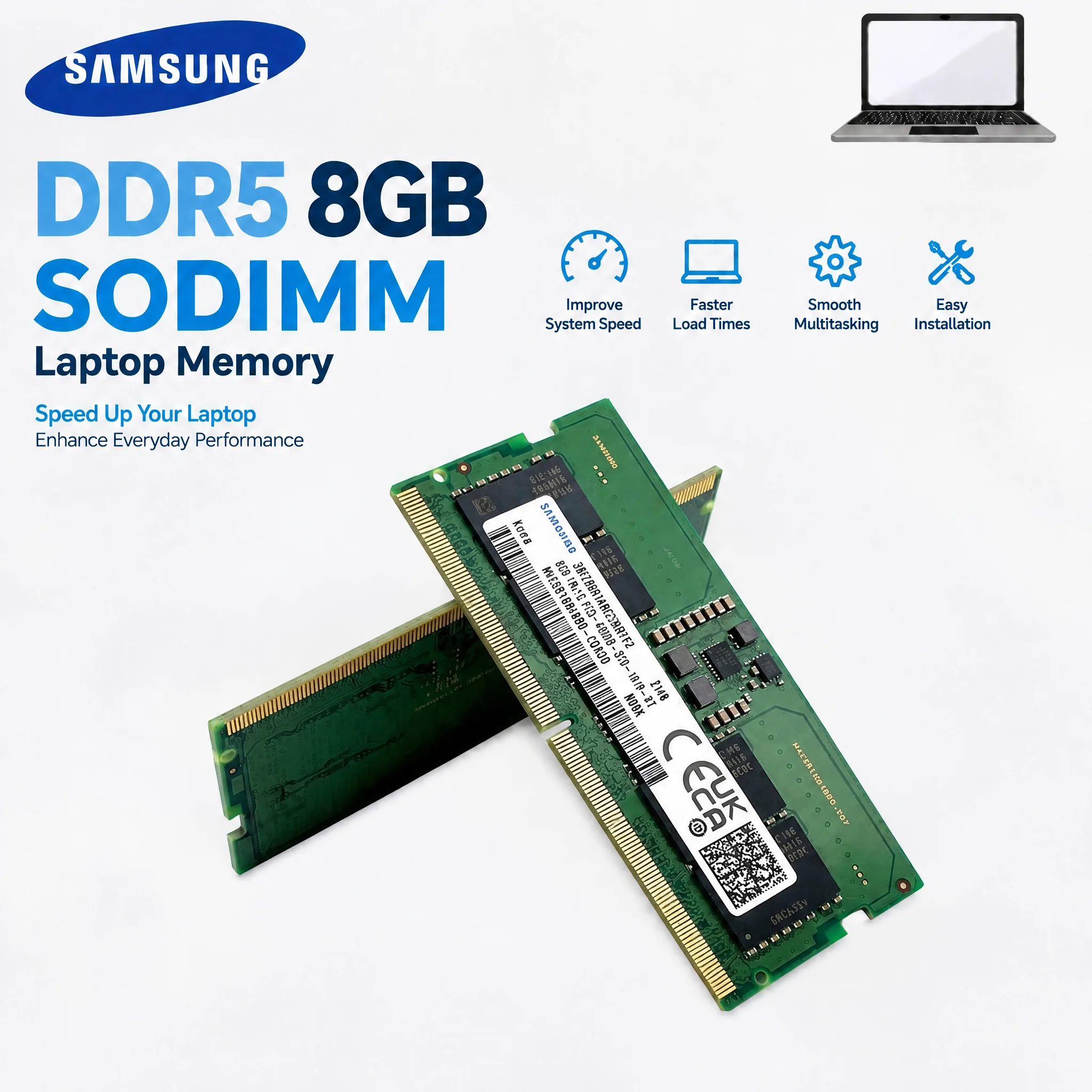 Ddr5 4800Mhz - Memoria RAM SAMSUNG DDR5 SODIMM de