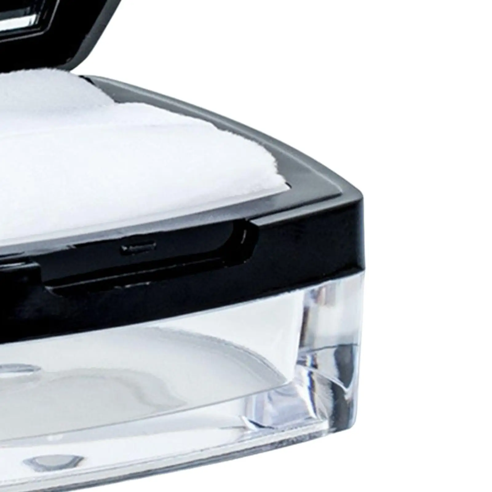 حاوية بودرة سائبة مع مرآة إسفنجية ومغربلة ، حامل للنساء والفتيات