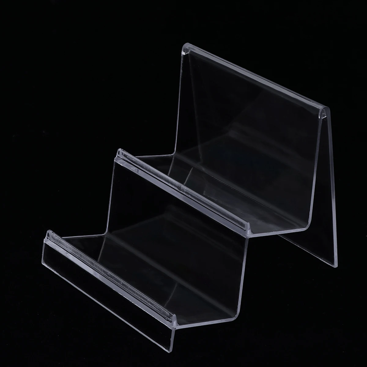 

Wallet Holder Wallet Holder Rack Stand Clear Acrylic Purse Rack for Office Storage Desk Organizer Home Use