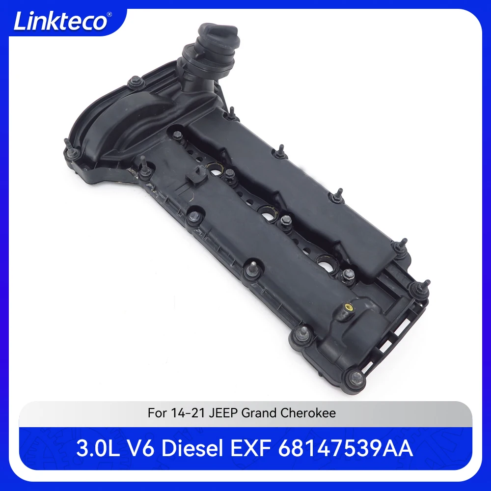 Engine parts Left Valve Cover set Fit 3.0 T L V6 Diesel EXF For 2014-2021 JEEP Grand Cherokee WK 3.0L 68147539AA 68260130AA