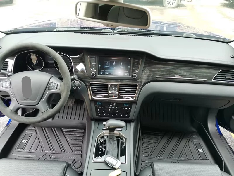Use for 18-24 HONGQI H7 car carpet custom car floor mat H7 Full Set Trim to Fit For HOGNQI H7 waterproof floor mats H7 trunk mat