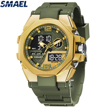 Sports digital watches for men LED Stope watches dual time display men's wristwatches 8103 alarm clock LED sports watch digital