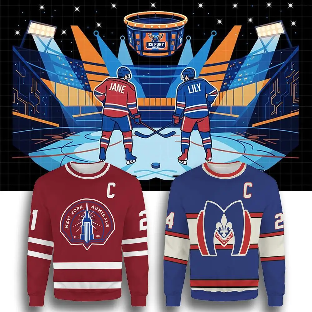 Heated Rivalry Metros Ice Hockey Jersey Sweatshirt Hollander Hunter TV Fan Cosplay Clothing Romance Fashion Streetwear Pullover