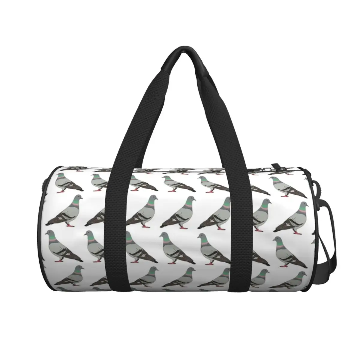 

Pigeon Walk 2020 White Large Duffle Gym Bag Multi-Functional Duffle Travel Bags Handbags Fitness bag